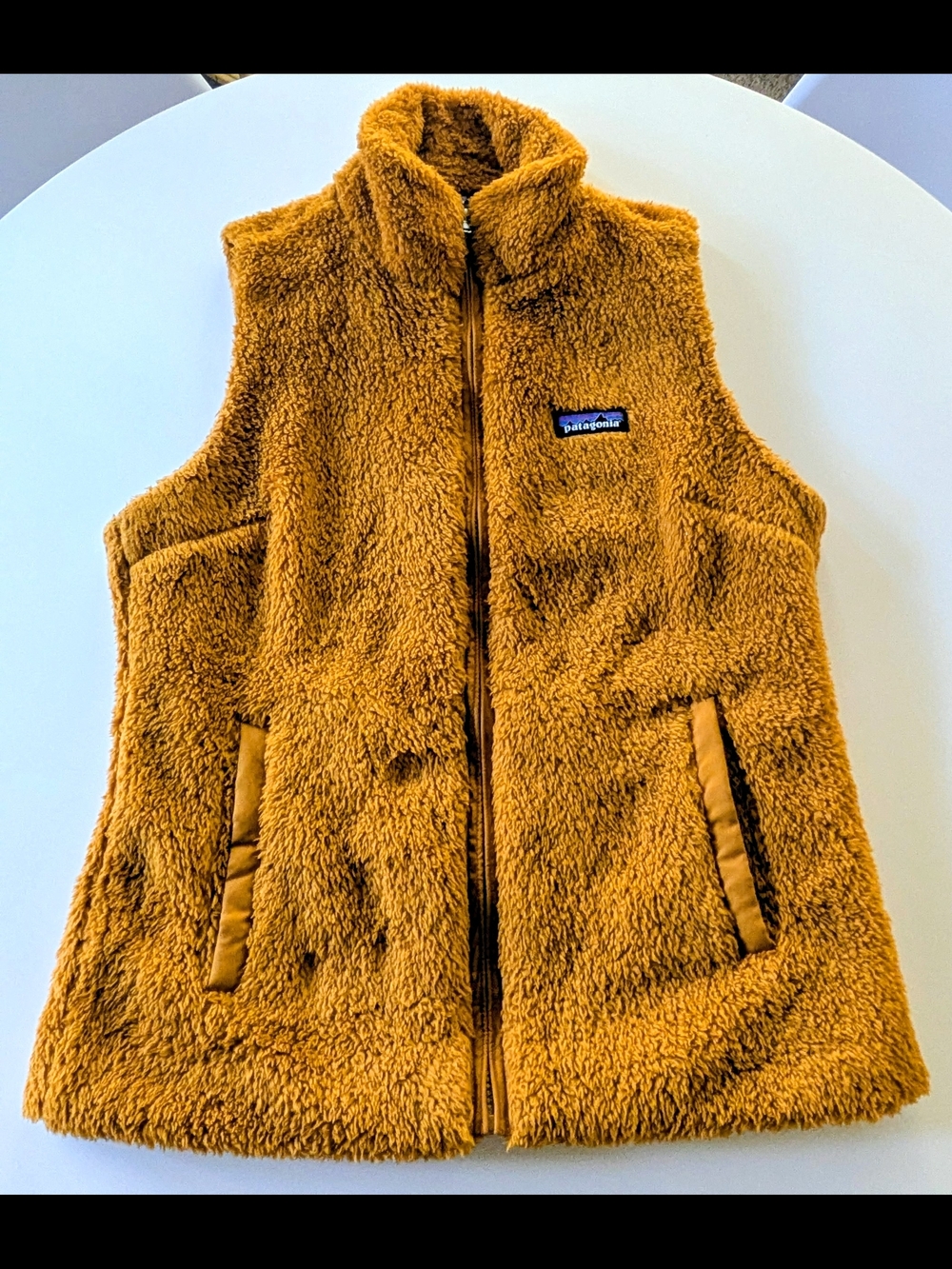 Patagonia Mustard Fleece Vest